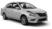 Economy Nissan Versa rental car from UNIDAS in Campinas - City