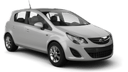 Economy Opel Corsa rental car from ALAMO in Santa Marina