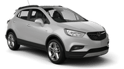 Airconditioned Standard Opel Mokka rental car from BUDGET in Tirana Downtown