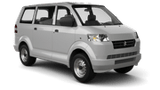 Airconditioned People Mover Suzuki APV rental car from DRIVE A MATIC in Barbados - Hilton Barbados Resort