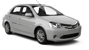 Economy Toyota Etios rental car from CORDOBA in Cordoba - Alta Gracia Economy Toyota Etios rental car from CORDOBA in Cordoba - Alta Gracia