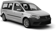 People Mover Volkswagen Caddy rental car from EUROPCAR in Mostar People Mover Volkswagen Caddy rental car from EUROPCAR in Mostar