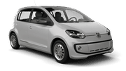 Airconditioned Economy Volkswagen Up rental car from GREEN MOTION in Shkodra Downtown - Grand Hotel Europa Airconditioned Economy Volkswagen Up rental car from GREEN MOTION in Shkodra Downtown - Grand Hotel Europa