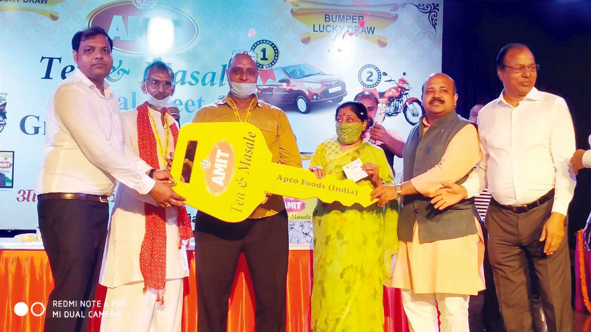 एपको फूड्स इंडिया ने व्यापारियों के बीच कराया महा लकी ड्रॉ