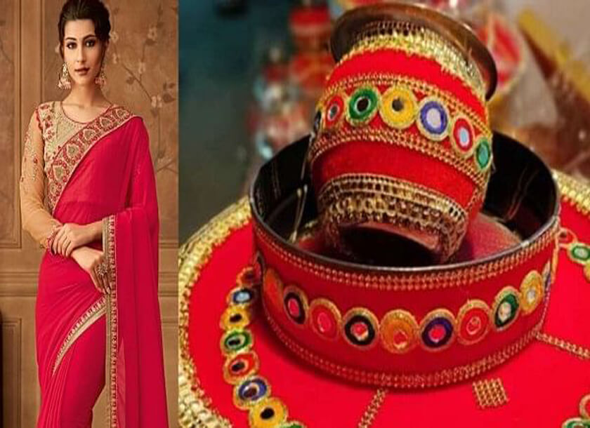 Karwa Chauth Saree 1