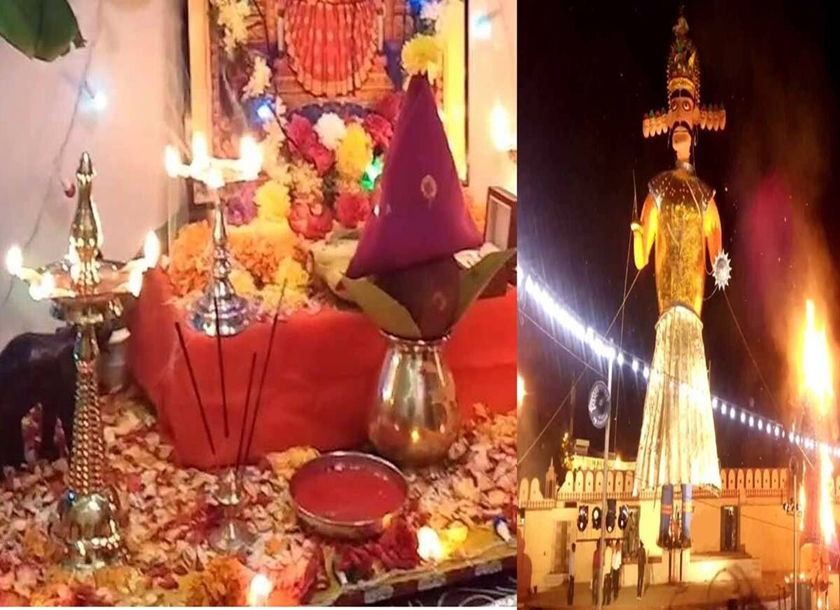 Dussehra pujan