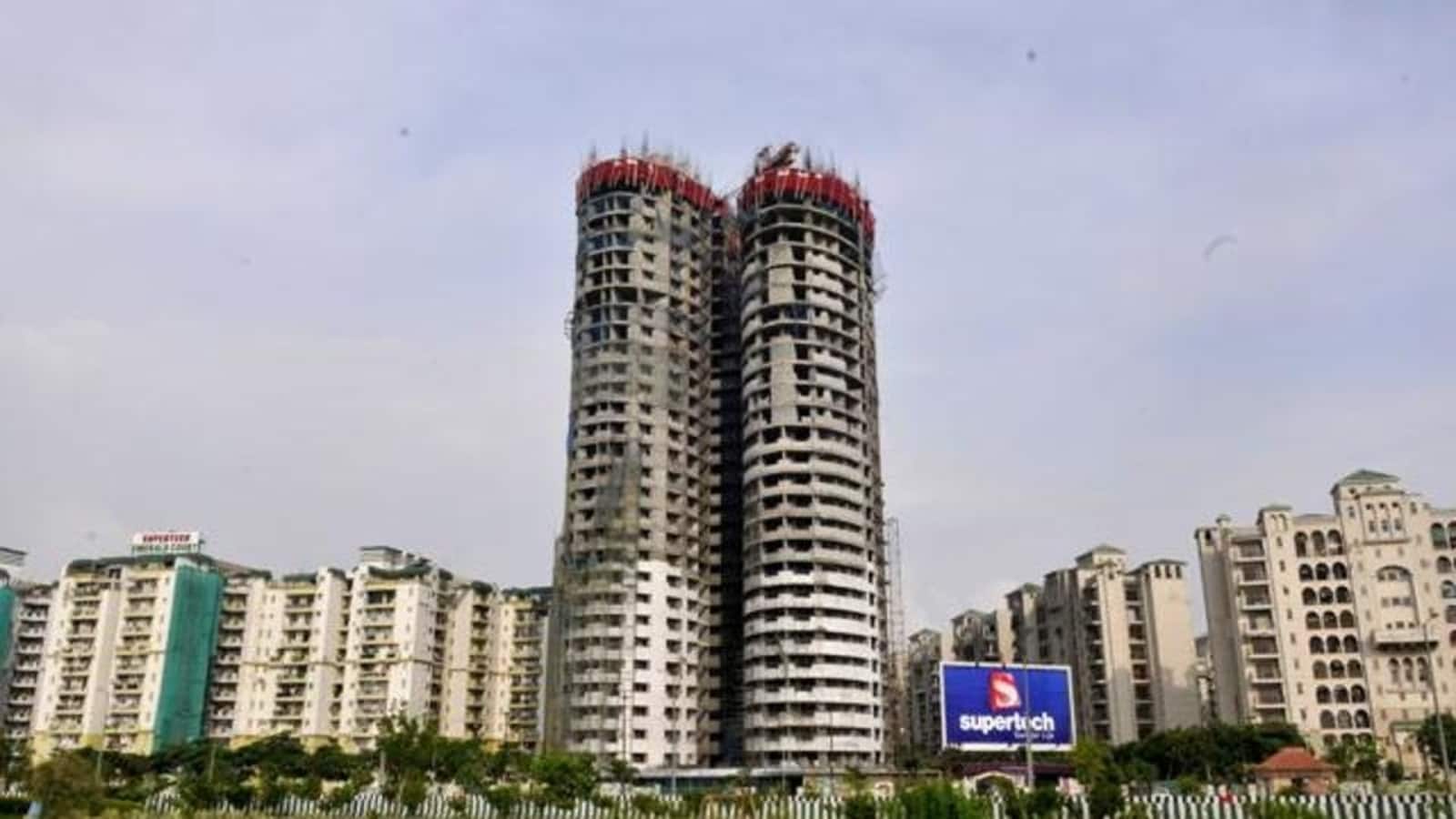 Noida:ट्विन टावर गिराने से होने वाली समस्याओं पर जतार्ई चिंता