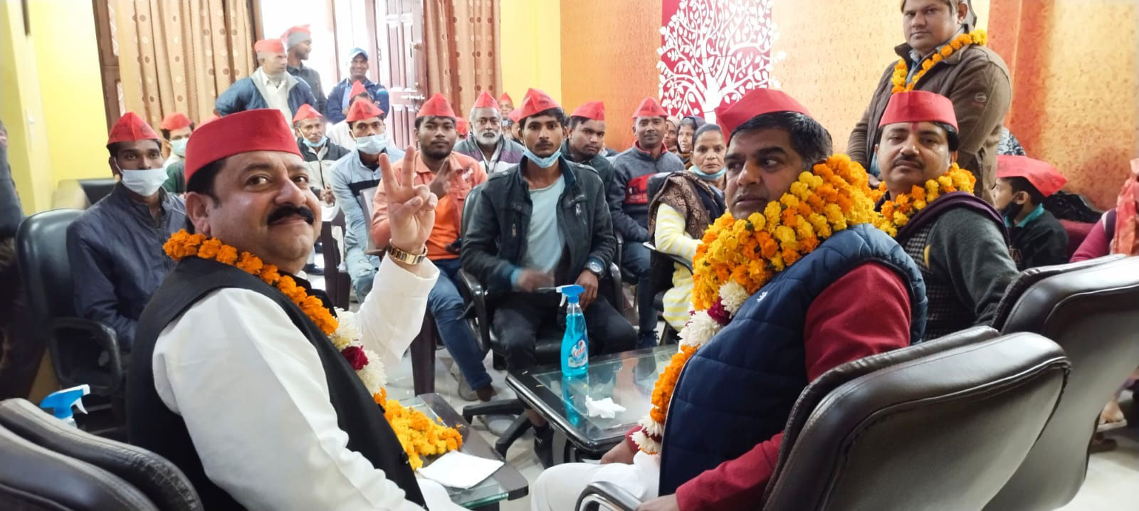 Noida:सर्वसमाज की खुशहाली सपा की प्राथमिकता : रवि शर्मा