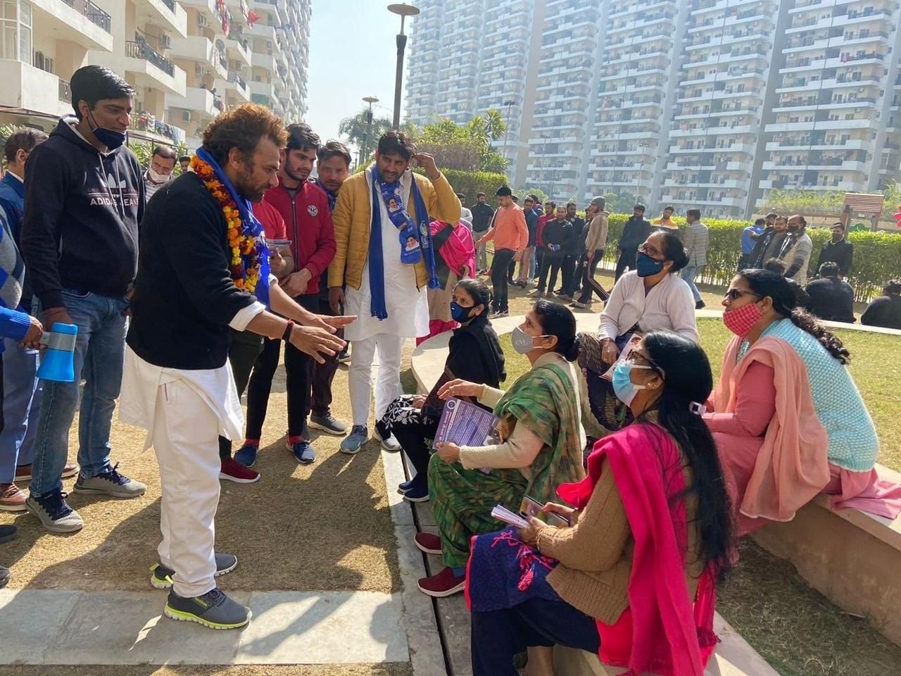 UP Election 2022: फ्लैट बायर्स व किसानों का हक दिलाकर रहूंगा: मनवीर