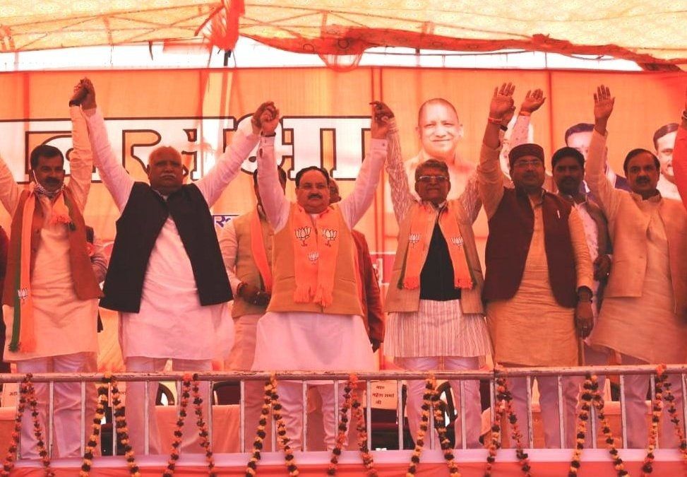 UP Election 2022: उप्र में भाजपा की सरकार प्रचंड बहुमत से बनेगी: जेपी नड्डा
