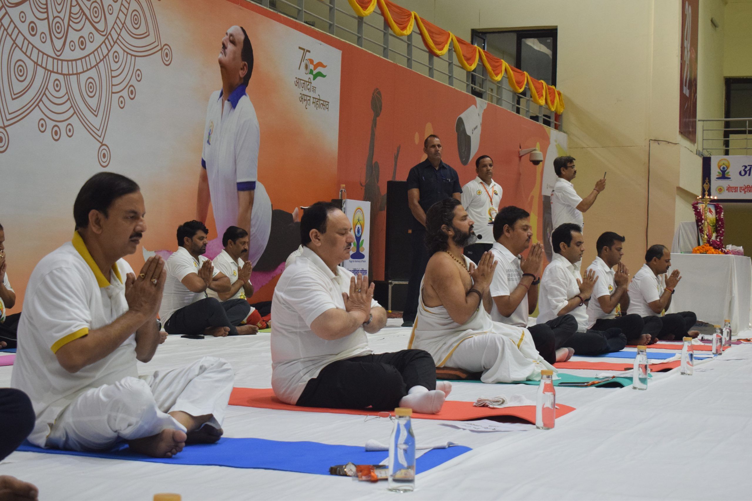 Noida News: योग को वैश्विक पर्व मनाने का श्रेय पीएम को: नड्डा