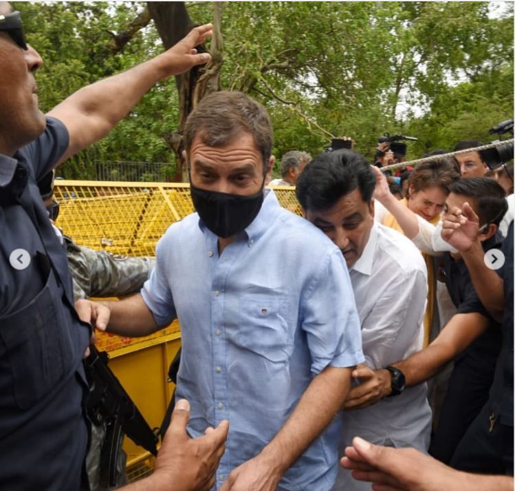 National Herald : आज दूसरे दिन भी ईडी ने कि राहुल से पूछताछ