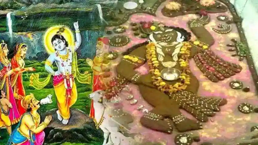 Govardhan puja