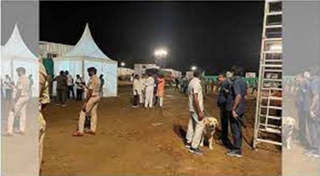 Blast threat in Bharat Jodo Yatra : राहुल गांधी की "भारत जोड़ो यात्रा" के रात्रि विश्राम स्थल पर बम विस्फोट की धमकी, मामला दर्ज