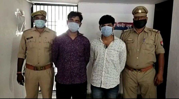 Crime News : उप्र : सॉल्वर गिरोह के सदस्य समेत दो गिरफ्तार