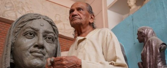 Ram Sutar : 98 वर्ष की उम्र में गजब का जज्बा है राम वी. सुतार का