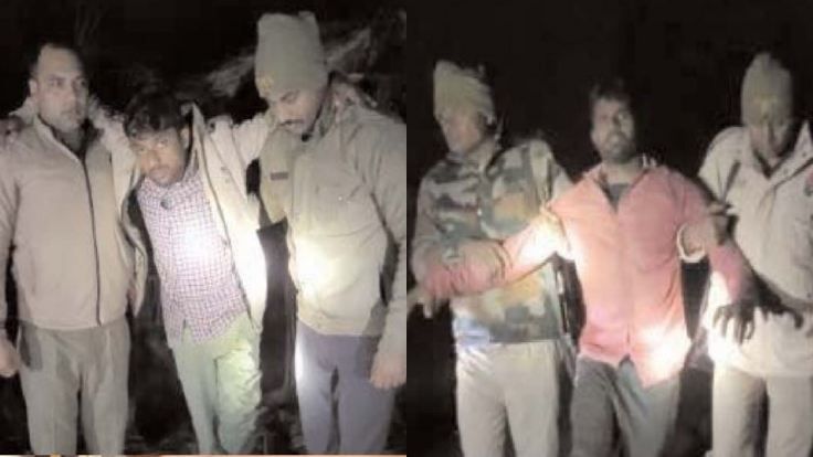 UP News : मुठभेड़ के बाद चार गौ तस्कर गिरफ्तार, एक सिपाही और एक आरोपी घायल