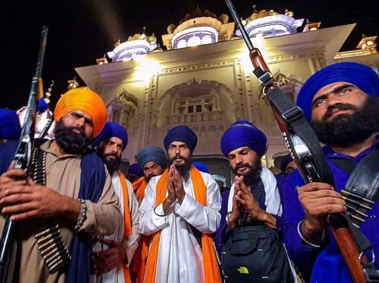 Amritpal Singh : खालिस्तानी समर्थक अमृतपाल पर लगा NSA