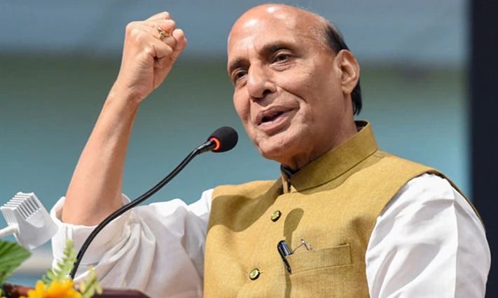 Delhi भारत की सीमाएं सुरक्षित, सर्जिकल स्ट्राइक से टूटी आतंकियों की कमर : राजनाथ