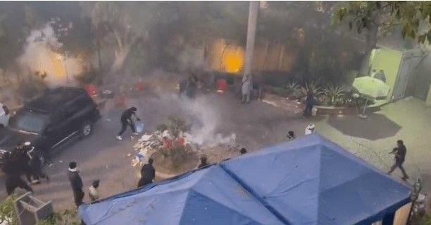 Imran khan : लाहौर के जमान पार्क में युद्ध के मैदान जैसा मंजर