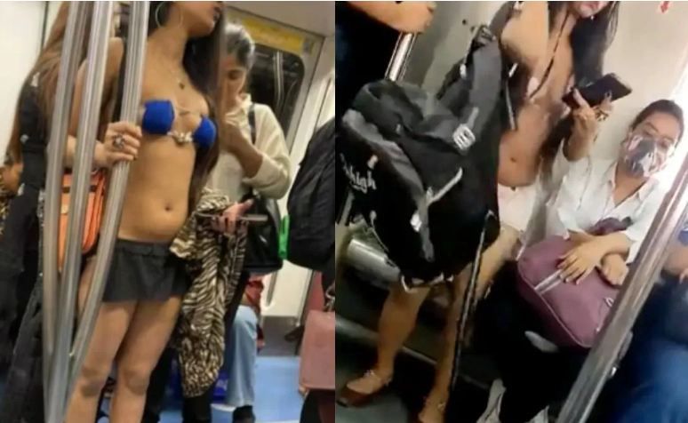 Delhi Metro Viral Girl : दिल्ली मेट्रो की वायरल गर्ल आयी सामने, कपड़ों पर कही चौंकाने वाली बात