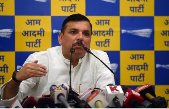 Political : अपने नए दफ्तर के पास का स्कूल गिराने की तैयारी में बीजेपी : संजय सिंह