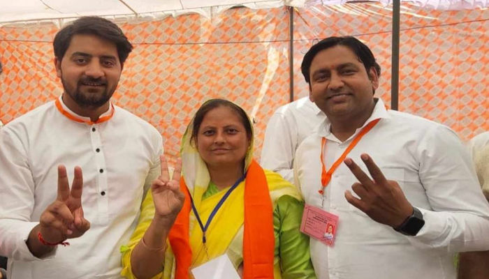 दादरी नगर निगम चुनाव में भाजपा ने मारी बाजी, गीता पंडित ने तीसरी बार हासिल की जीत