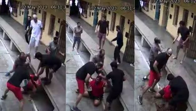 Tillu Tajpuria: तिहाड़ जेल की ताजा फुटेज में दिखा, पुलिस वालों के सामने ताजपुरिया पर हुआ हमला