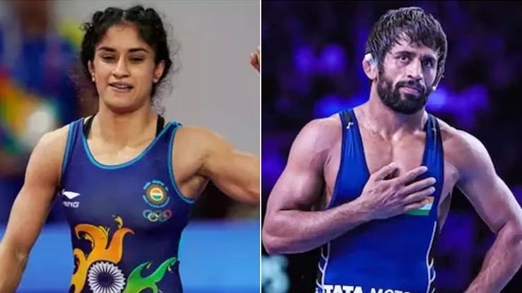 Asian Games : बजरंग, विनेश ने 15 दिनों में पहली बार मैट पर अभ्यास किया