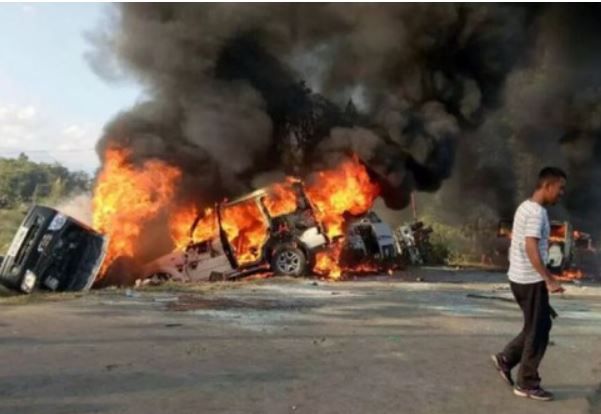 Manipur Violence : मणिपुर में हिंसा के बाद स्थिति तनावपूर्ण, लेकिन काबू में