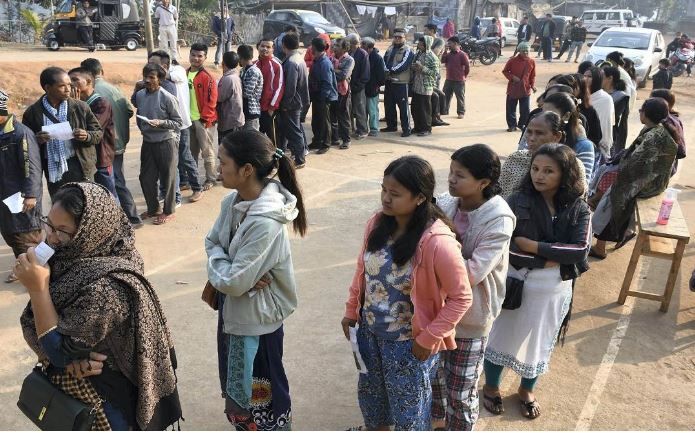 Meghalaya by-election : सोहियोंग विधानसभा उपचुनाव में 26 प्रतिशत मतदान