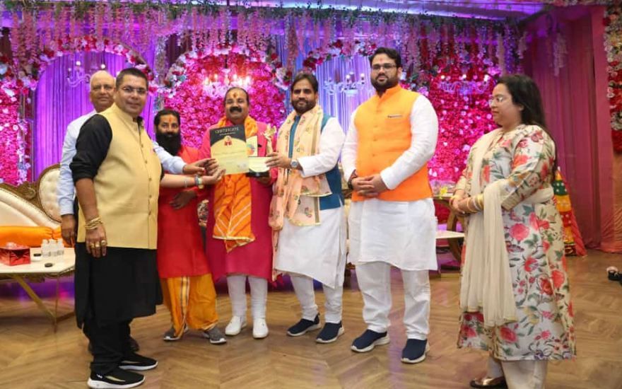 Delhi News : ज्योतिषाचार्य डा. प्रणव शास्त्री को मिला ज्योतिष लाइफटाइम अवार्ड