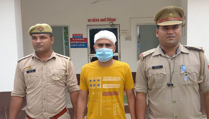 Noida News : घर में घुसकर नाबालिग बच्ची का अपहरण करने के प्रयास में पुलिस ने गुंडे को दबोचा