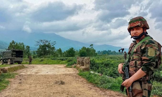 Manipur News : यूएनएलएफ के चार संदिग्ध उग्रवादी गिरफ्तार