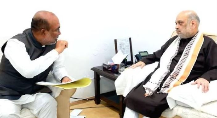 Manipur Violence : मणिपुर में हिंसा से गृह मंत्री अमित शाह चिंतित : मुख्यमंत्री