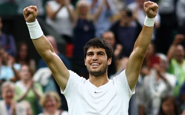 Wimbledon 2023 : कार्लोस अलकाराज ने रचा इतिहास,जोकोविच से छीना ताज, कड़े संघर्ष के बाद जीता अपना पहला विम्बल्डन खिताब