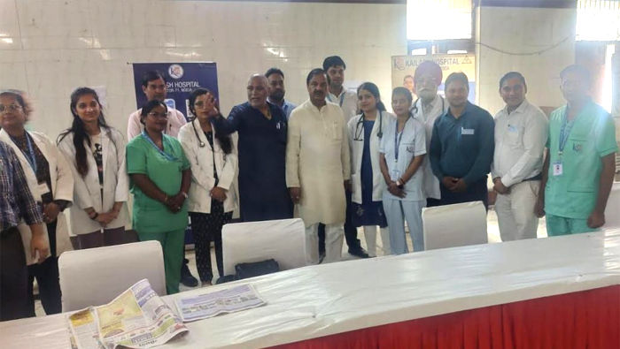 Health check up camp