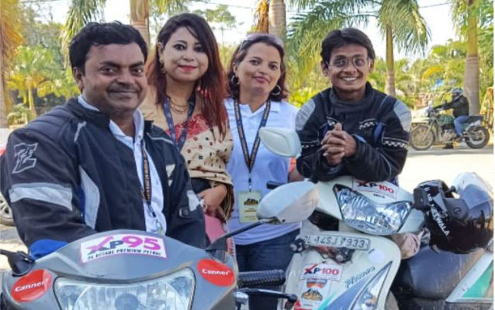 इतिहास में दर्ज हुई दिव्यांगों की विश्व की सबसे लंबी जागरुकता राइड