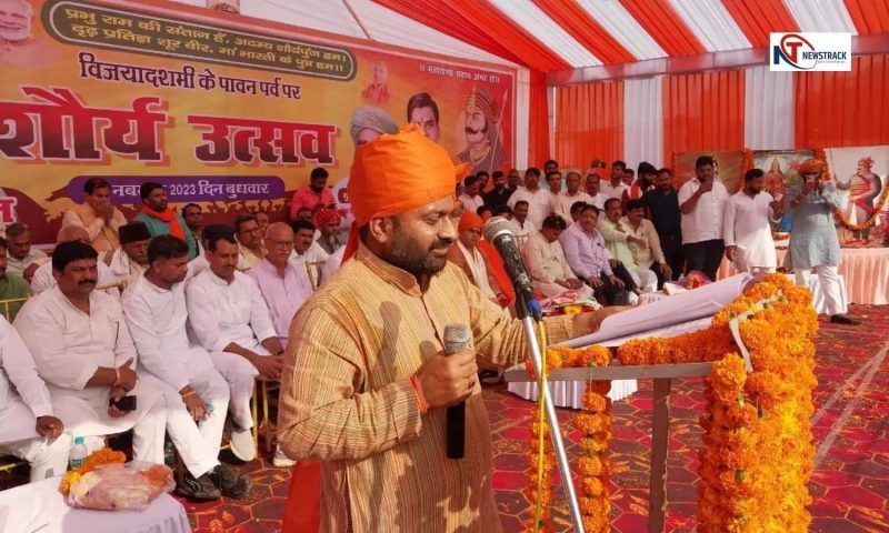 खुर्जा में मनाया गया शौर्य उत्सव: 10, हज़ार से अधिक कार्यकर्ता हुए शामिल