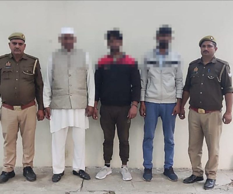 गाजियाबाद के प्रमोद हत्या प्रकरण में तीन आरोपी गिरफ्तार