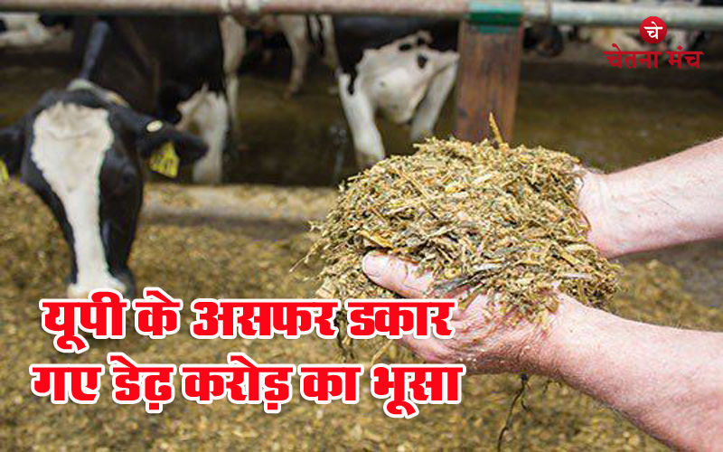 उत्तर प्रदेश के अफसर खा गए डेढ करोड़ रूपये का चारा, लालू प्रसाद यादव की याद हुई ताजा