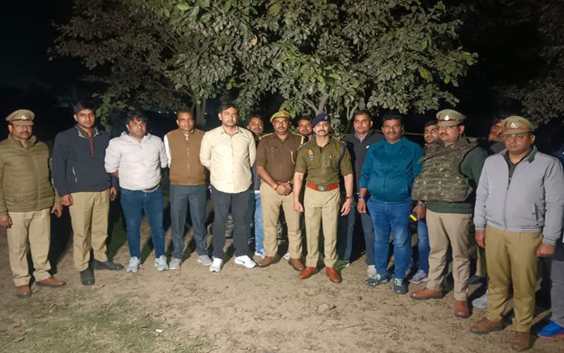 छात्र की हत्या करने वाले आरोपियों को पुलिस ने किया लंगड़ा