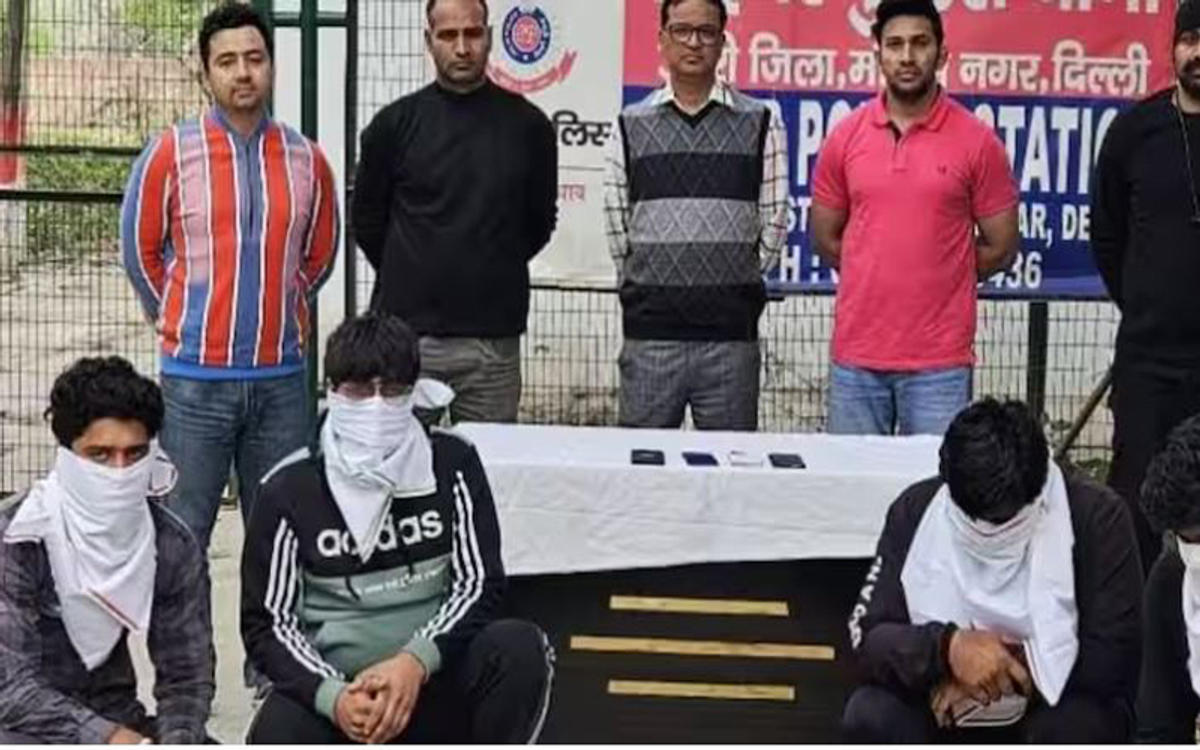 दिल्ली पुलिस ने ठग गिरोह का किया भंडाफोड़, एक विदेशी भी गिरफ्तार