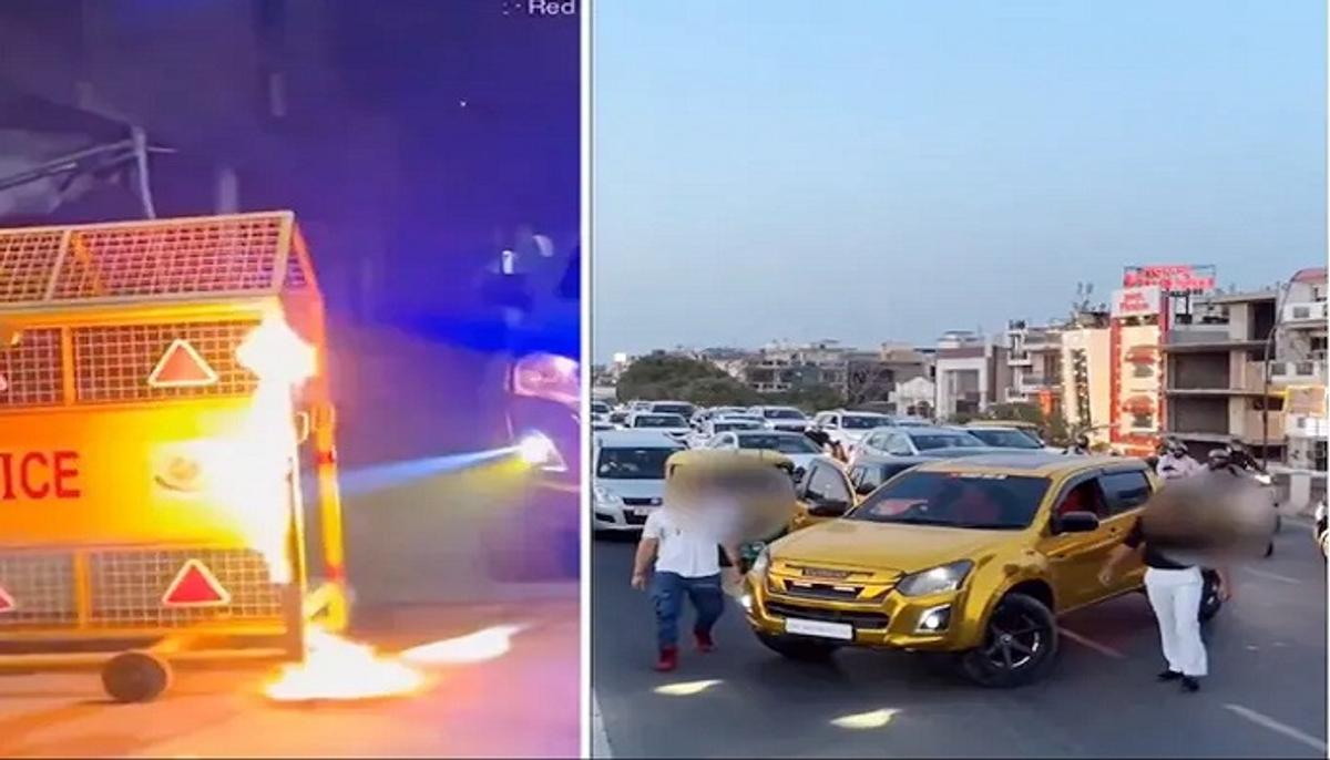 यूट्यूबर को स्टंट बाजी करनी पड़ी भारी, पुलिस ने काटा लंबा चालान