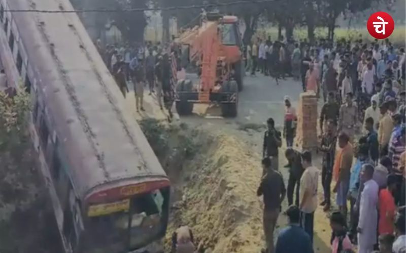 कानपुर में बड़ा सड़क हादसा, अनियंत्रित होकर खाई में गिरी बस