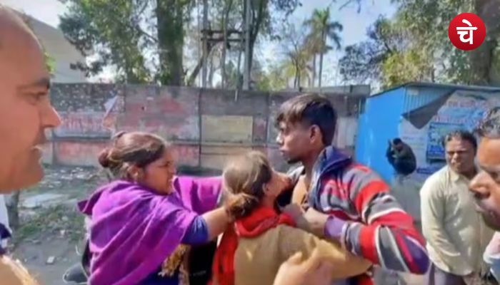 कोर्ट मैरेज करने गए युवक की चप्पलों से पीटाई, कचहरी में दिखा हाई वोल्टेज ड्रामा