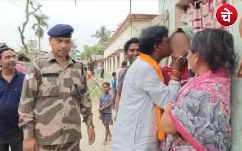 चुनाव प्रचार के दौरान BJP नेता ने की गंदी हरकत, बवाल के बाद बताया बेटी