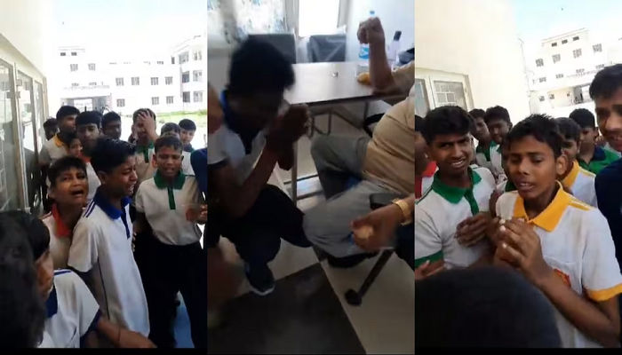 प्रिंसिपल के गम में फूट-फूटकर रोए बच्चे, सामने आई ये तस्वीर