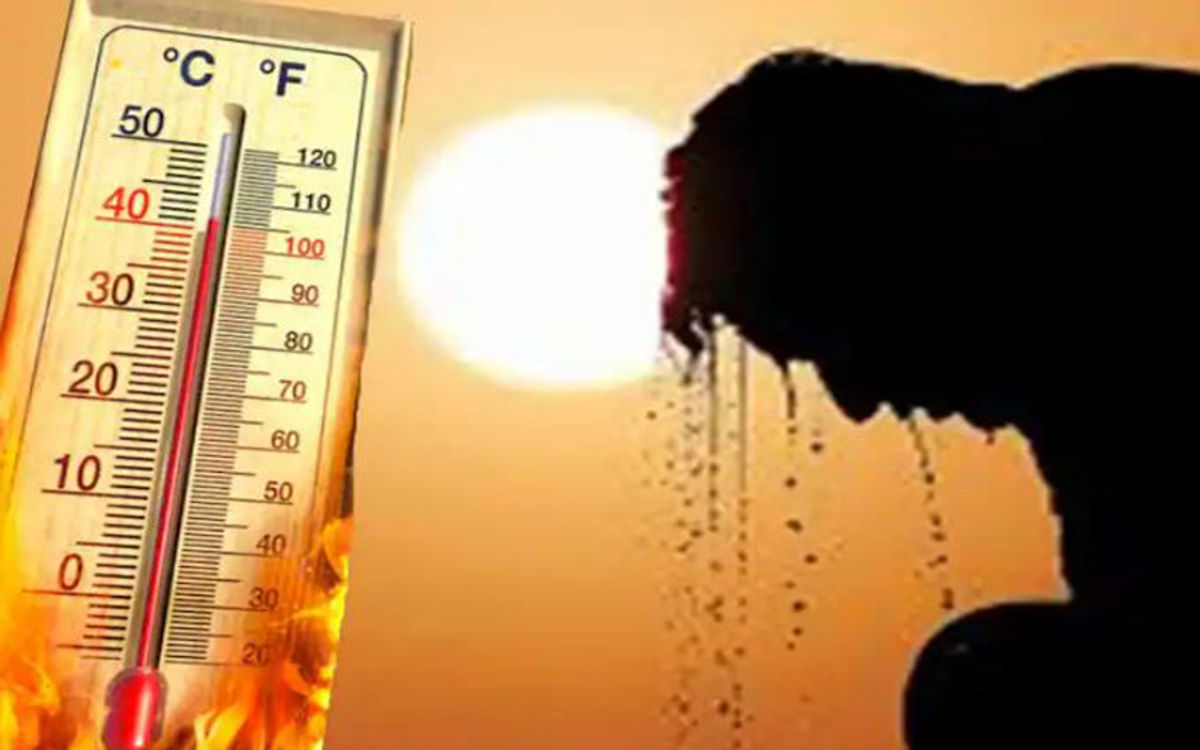 नोएडा का तापमान 46 डिग्री के पार, आसमान से गिर रहे अंगारे
