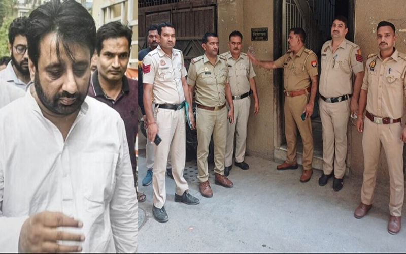 अमानतुल्लाह फिर मुश्किल में, इस केस में गिरफ्तार करने पहुंची नोएडा पुलिस